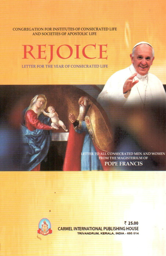Rejoice - Letter for The Year of Consecrated Life