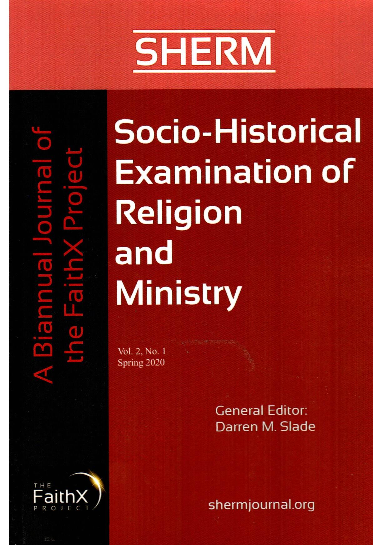 Socio-Historical Examination of Religion and Ministry