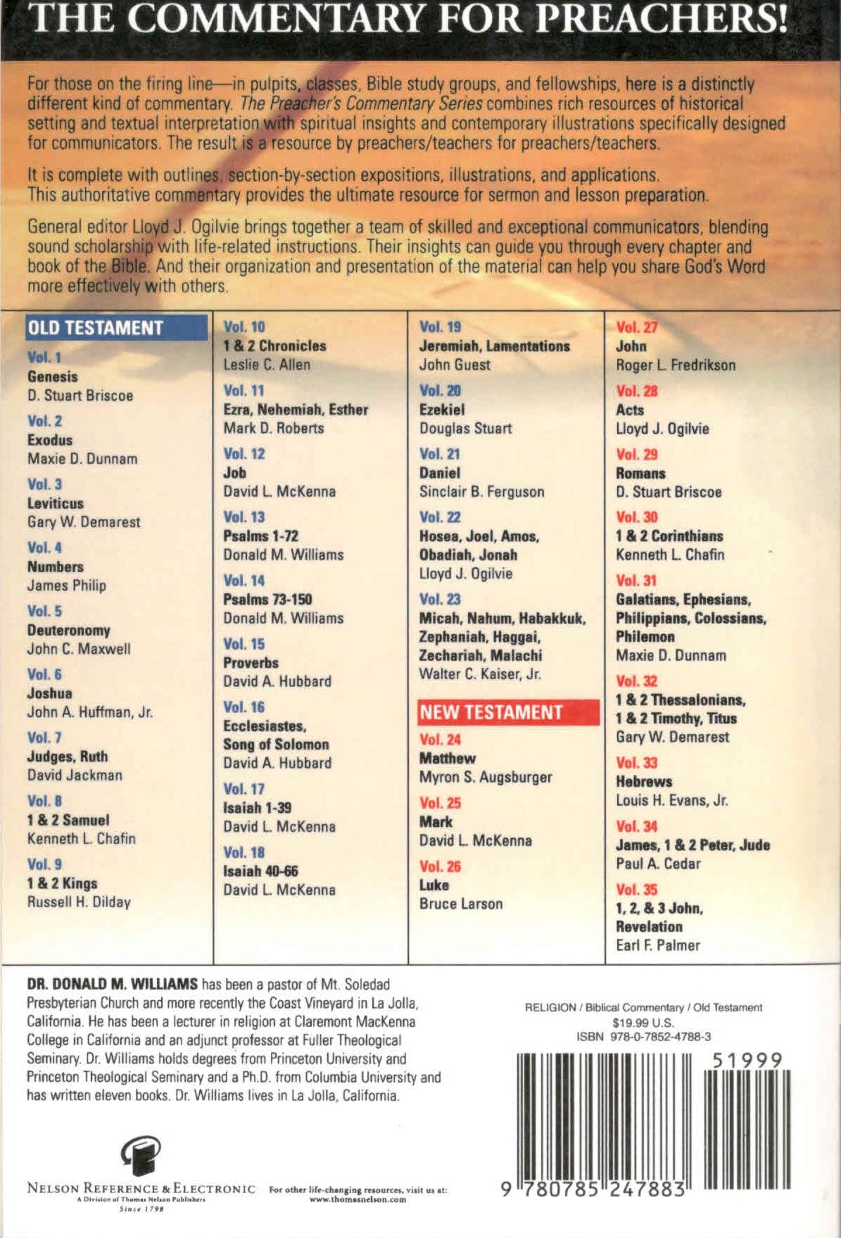 The Preacher's Commentary : Psalms 73-150
