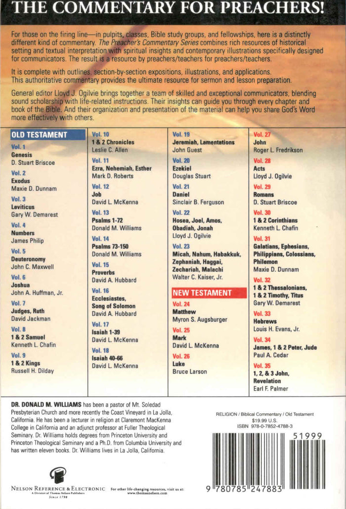The Preacher's Commentary : Psalms 73-150