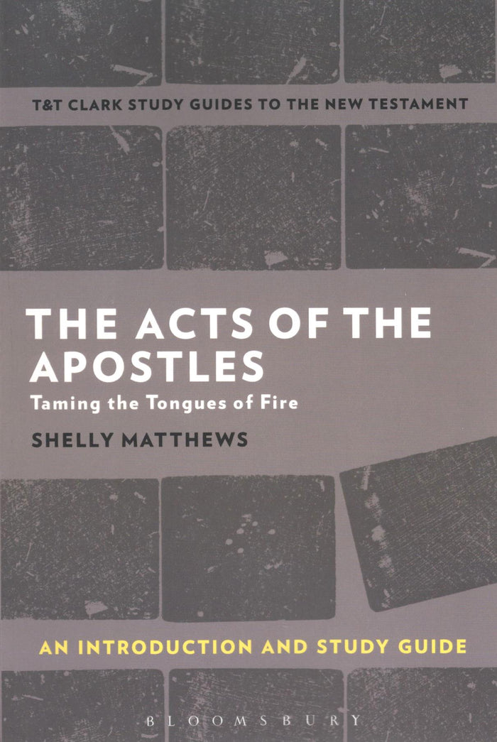 The Acts of the Apostles (T&T Clark’s Study Guides to the New Testament)