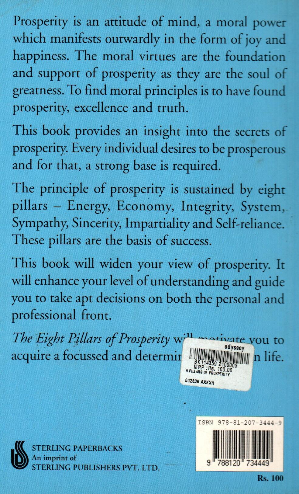 The Eight Pillars of Prosperity