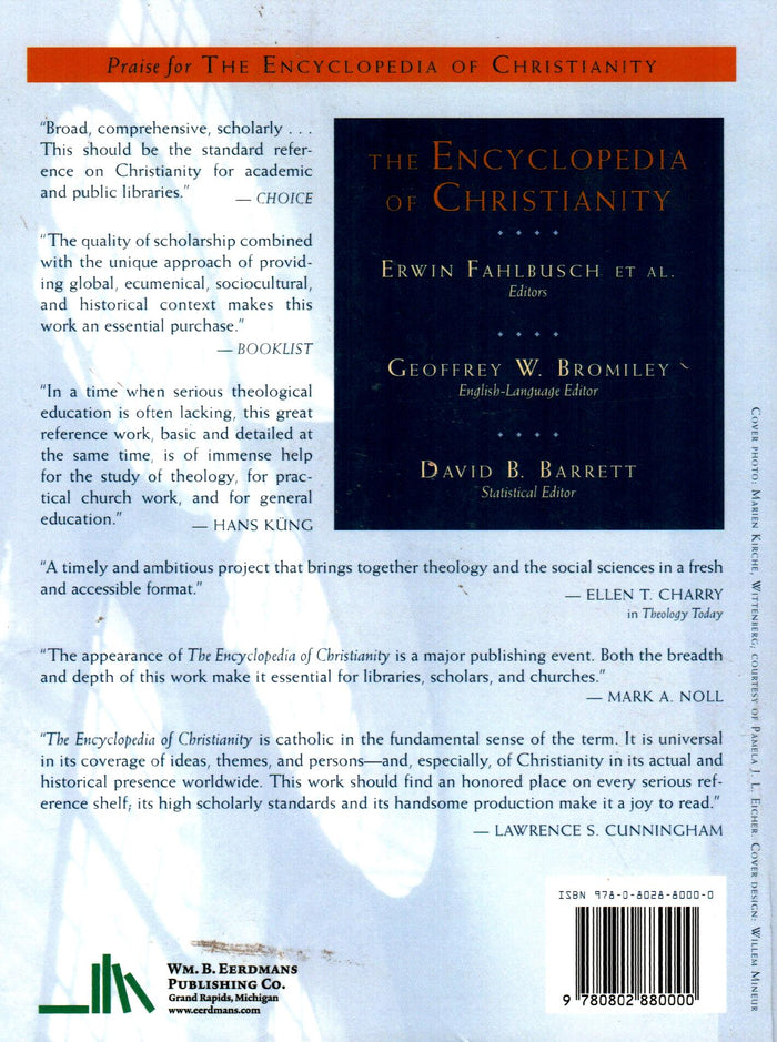 The Encyclopedia of Christianity, Volume 2 (E-I)