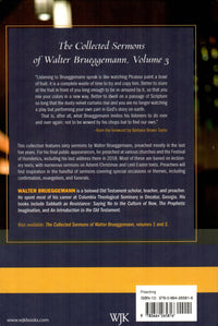 The Collected Sermons of Walter Brueggemann (Vol. 3)